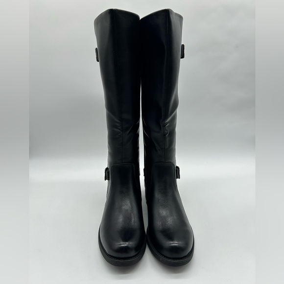 Baretraps Carmen Black Knee-High Boots | Size 6 | Vegan Leather | New With Box - Picture 4 of 13